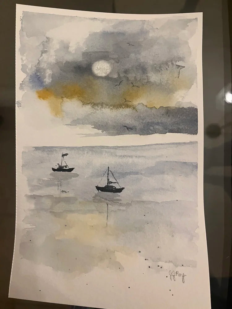 20260724 Lake Pepin Watercolor Painting Class